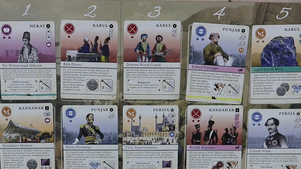 【桌游圈字幕组】三王争霸!《Pax Pamir》决战十九世纪!